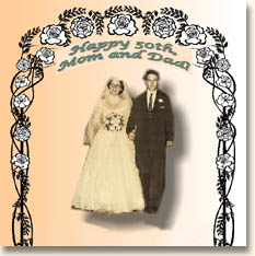 50th Anniversary song, CD cover front
