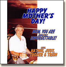 Mother's Day Custom Song CD cover
