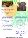 Click to see enlarged 25th anniversary lyric sheet, page 2
