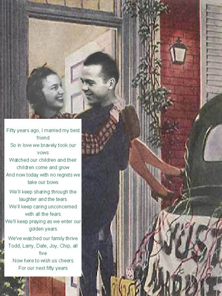 Song Legacy Sample 50thAnniversary Lyric Sheet