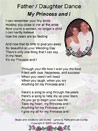 Click to see enlarged father daughter dance lyric sheet