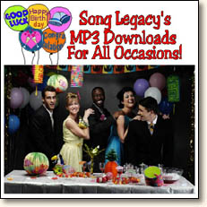 Customized songs and MP3 downloads of original music