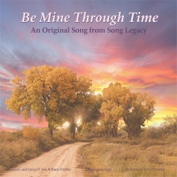 Sunrise with song title and credits