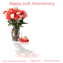 Roses With Reflection with song title and credits