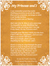 Click to see enlarged standard father daughter dance lyric sheet