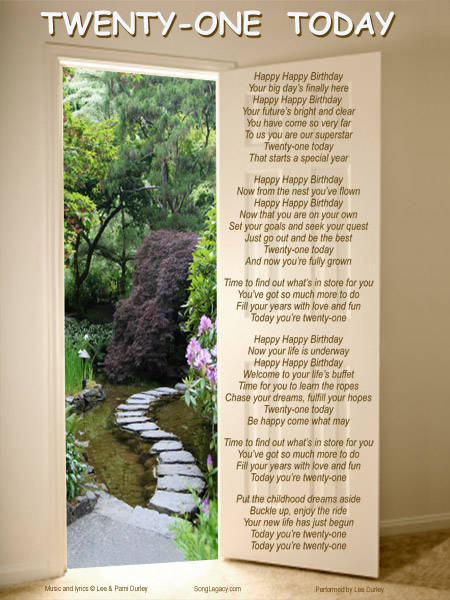 Doorway to Garden Path lyric sheet with lyrics, Tranquility and Bliss