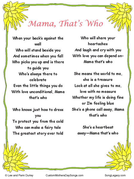 mama lyrics