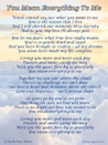 Click to see enlarged romantic song lyric sheet