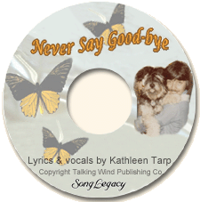 Customized Memorial Song CD label