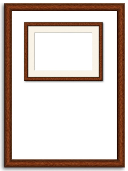Lyric sheet with wooden frames