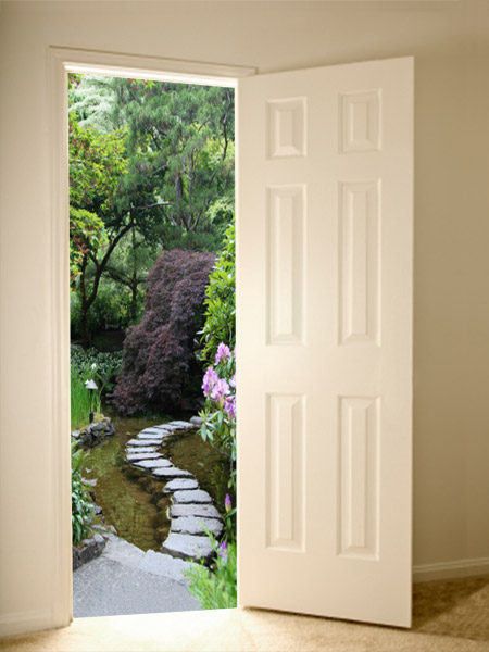 Doorway to Garden Path Lyric Sheet