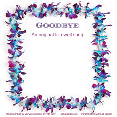 CD cover for original farewell song